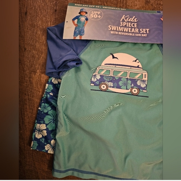 UV Skinz Kids' 3-piece Swim Set - Picture 1 of 7
